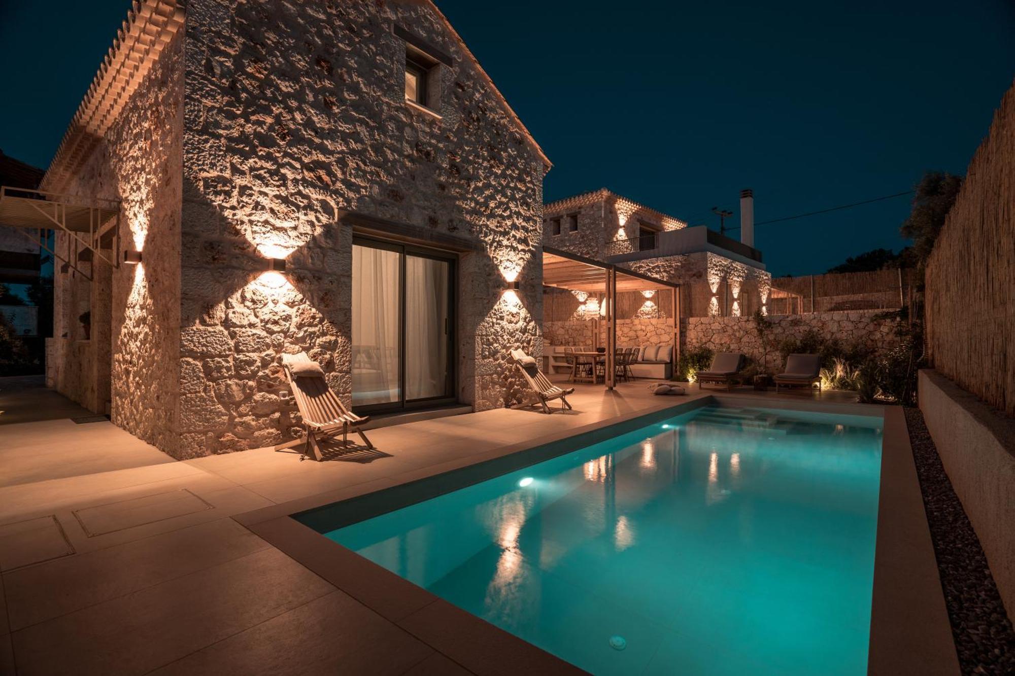 Papadria Villas - Modern Luxury Villas Near Kathisma Beach Tsoukaladhes Bagian luar foto